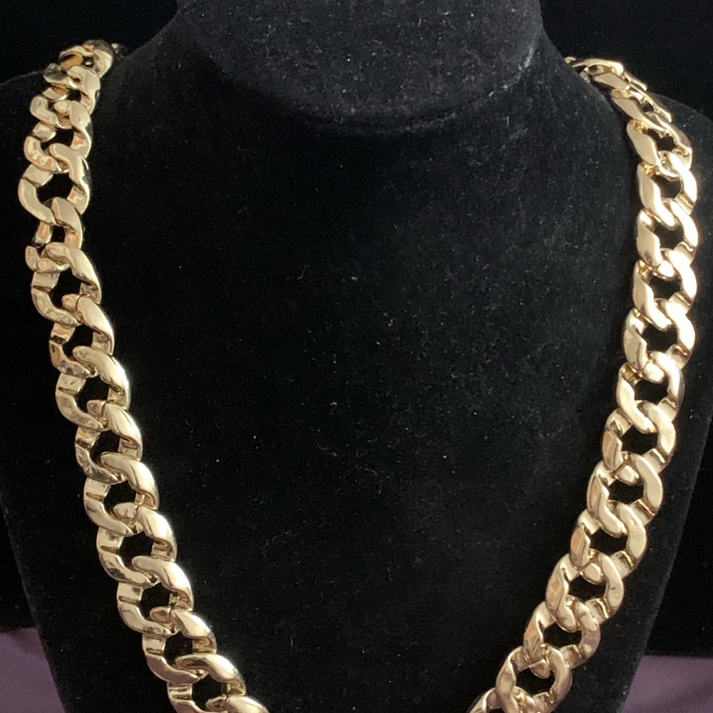 Chain 18kt Gold Plated Necklace - Picture 2 of 5